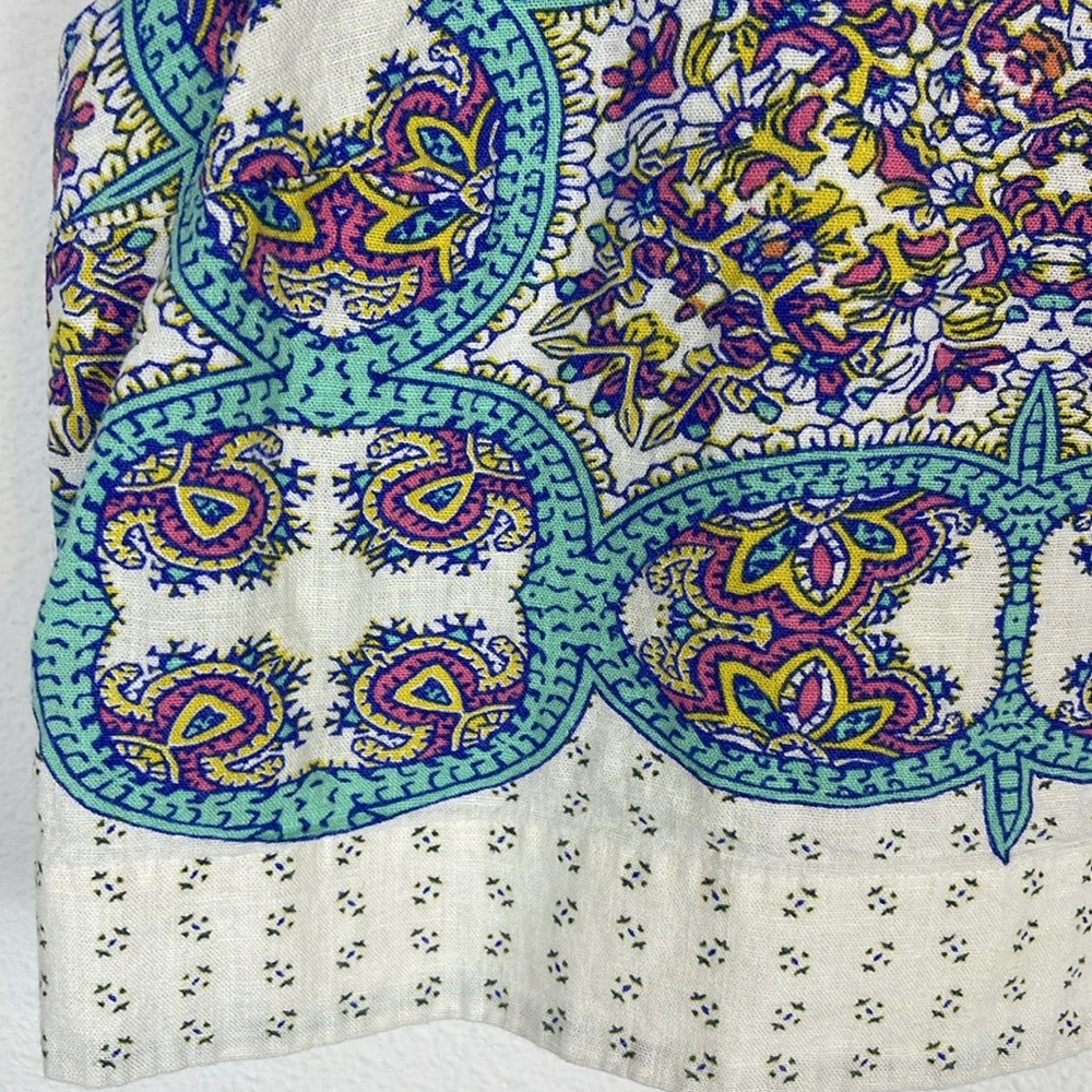 Anthropologie Maeve Manolya Art Deco print midi tank 8 - Picture 6 of 10